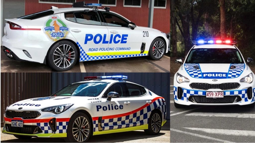 Австралийская полиция выбирает Kia Stinger