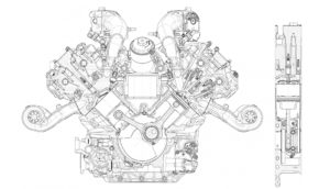 Технические характеристики двигателя суперкара Maserati MC20  