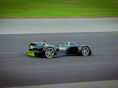 Roborace Robocar - самый быстрый автономный автомобиль