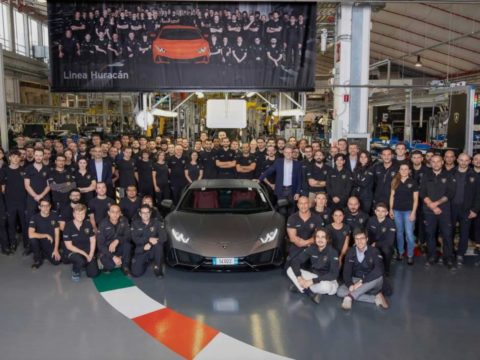 Lamborghini построил больше Huracans за 5 лет, чем Gallardos за 10 лет