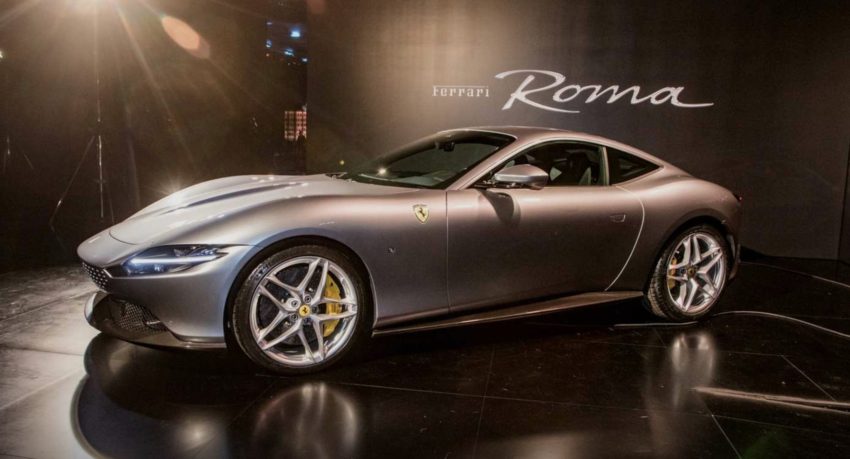 Ferrari Roma демонстрирует свой новый стиль