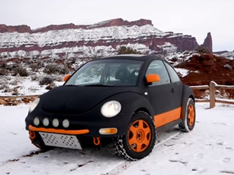 Lifted VW Beetle - бюджетная внедорожная машина