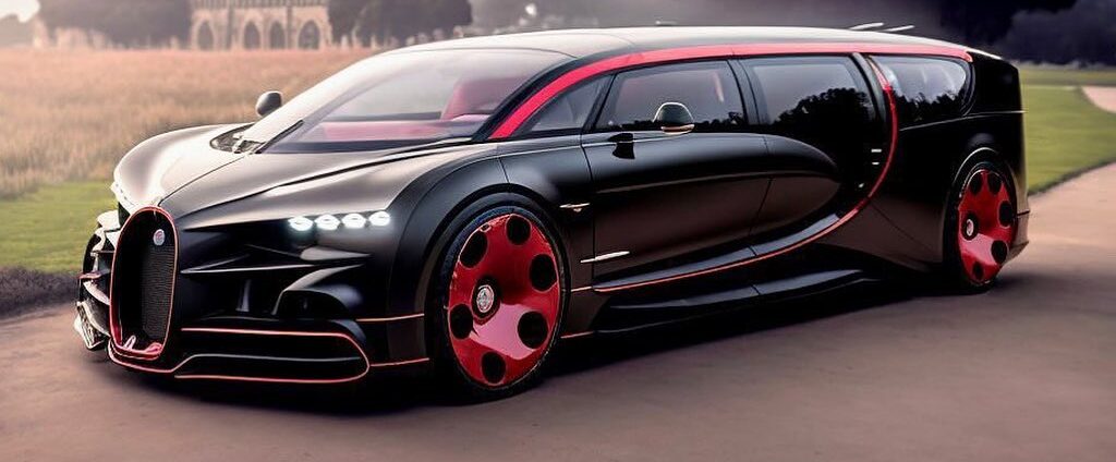 Что, если бы Bugatti производила внедорожники, грузовики полуприцепы и фургоны