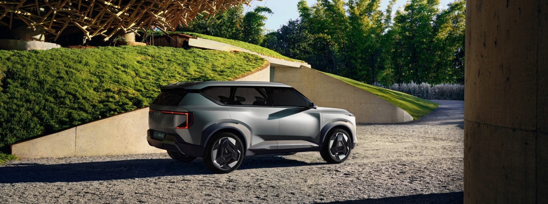 Kia EV5 Concept представляет грядущий электрический компактный внедорожник, производство которого начнется в этом году