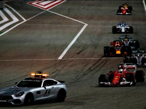 Aston Martin показывает результат в Формуле-1 на трассе Бахрейна, как был у Force India в 2014 году