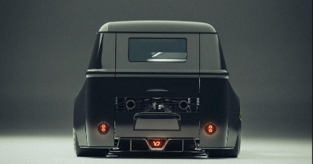 Автобус Volkswagen со средним расположением двигателя