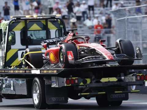 Агрессивная настройка Ferrari на квалификацию Формулы-1 в Майами, это «слишком далеко»