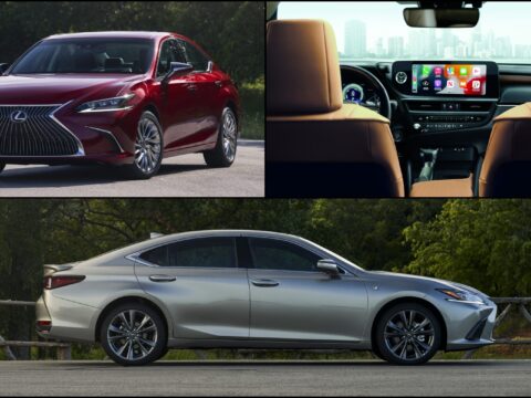 Lexus ES 2024 года получает новый дизайн колес и технологический пакет, базовая комплектация начинается с 43 190 долларов.