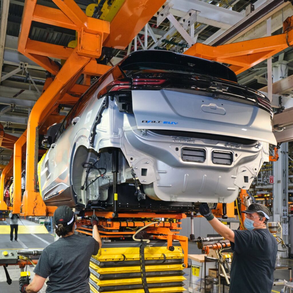 Электромобили Chevrolet Bolt отозваны из-за ненадлежащим образом изготовленного компонента