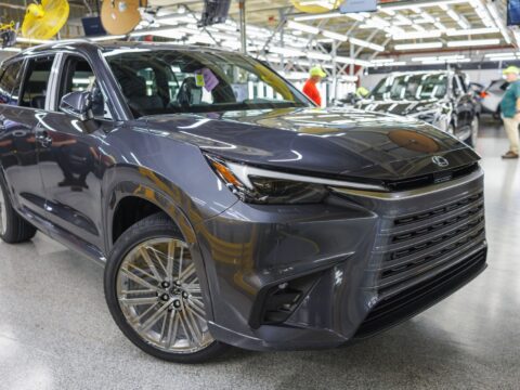 Lexus начинает производство 2024 TX на заводе Toyota в Индиане, цена превышает 55 тысяч долларов
