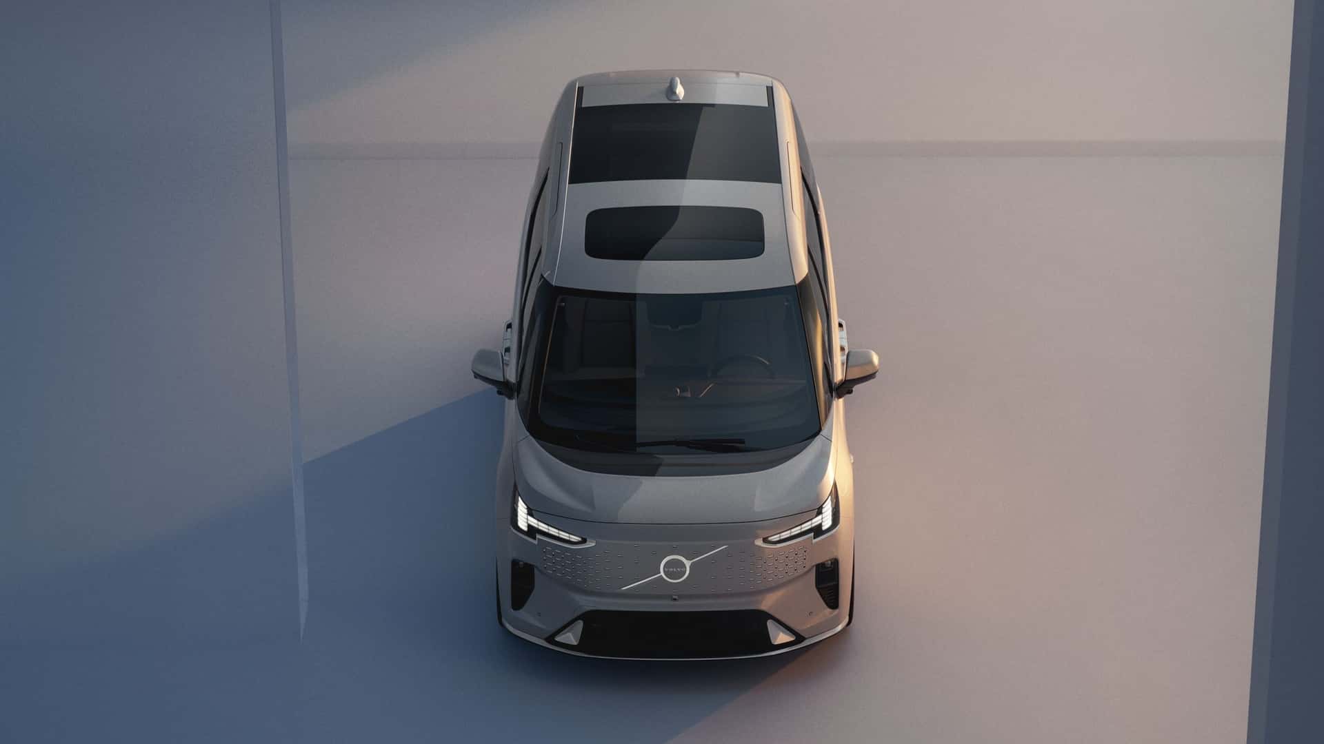 Volvo EM90 2024 года раскрывает секреты, это первый минивэн компании и он электрический