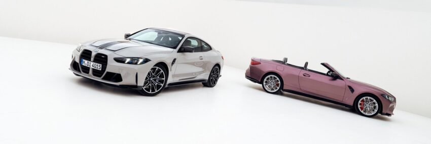 BMW M4 Competition xDrive 2025 года без ремней на 523 лошадиных силы, базовый M4 сохраняет механическую коробку передач