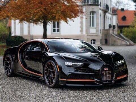Это последний 1500-сильный Bugatti Chiron
