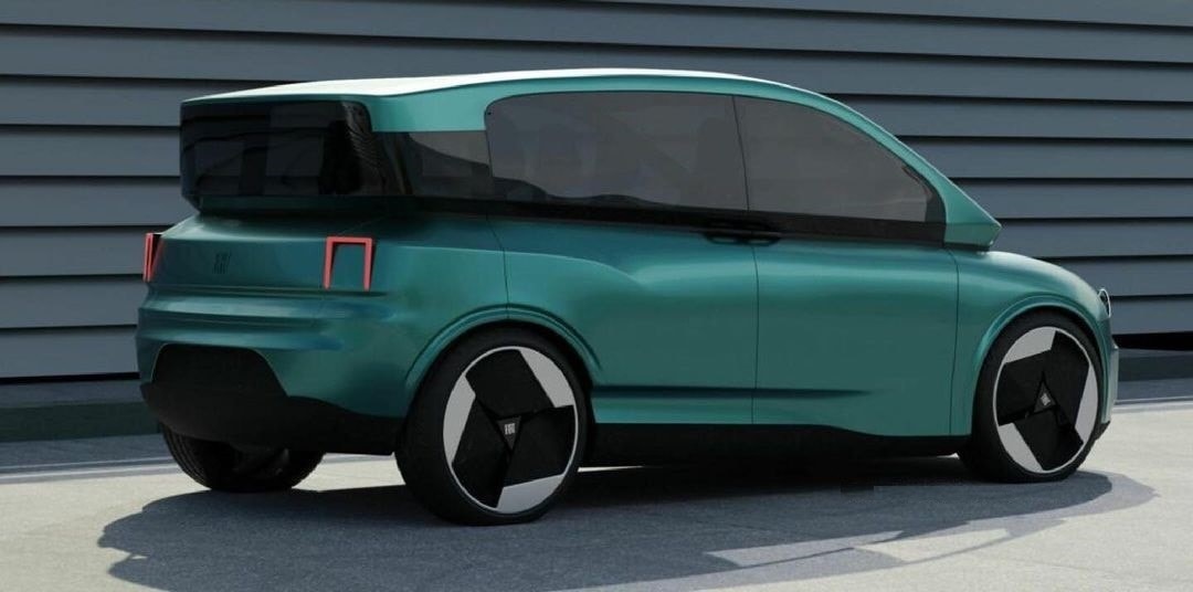 Рендеринг Fiat Multipla 2025 года, один из самых уродливых автомобилей, когда-либо созданных, получил цифровое обновление
