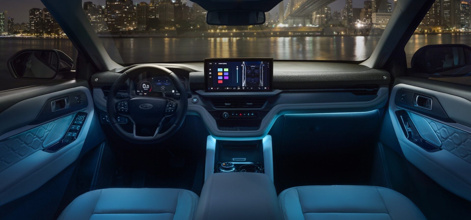 Представлен Ford Explorer 2025 года с массивной новой решеткой радиатора и улучшенными технологиями, доступный весной 2024 года