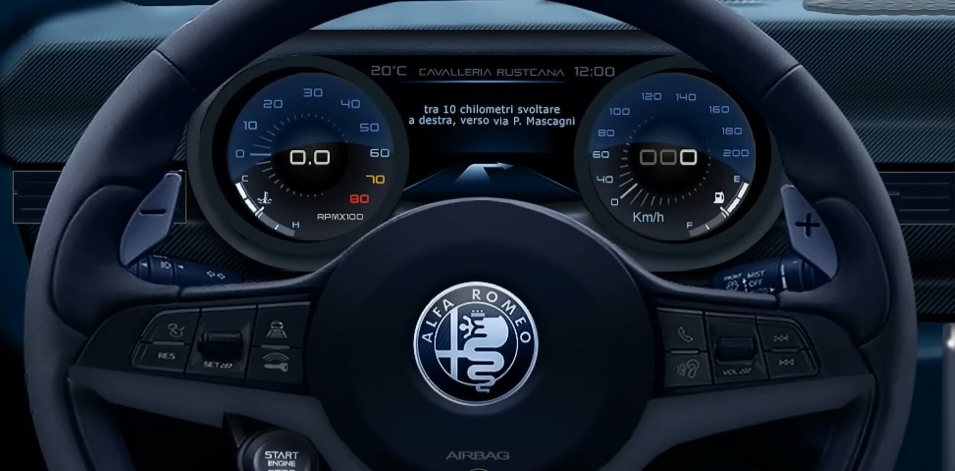 Концепт дизайна Alfa Romeo Vulcano — интригующее предложение внедорожного пикапа
