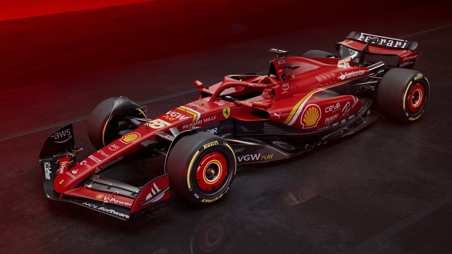 Совершенно новый Ferrari SF-24 Формулы-1 на обложке дразнит Льюиса Хэмилтона