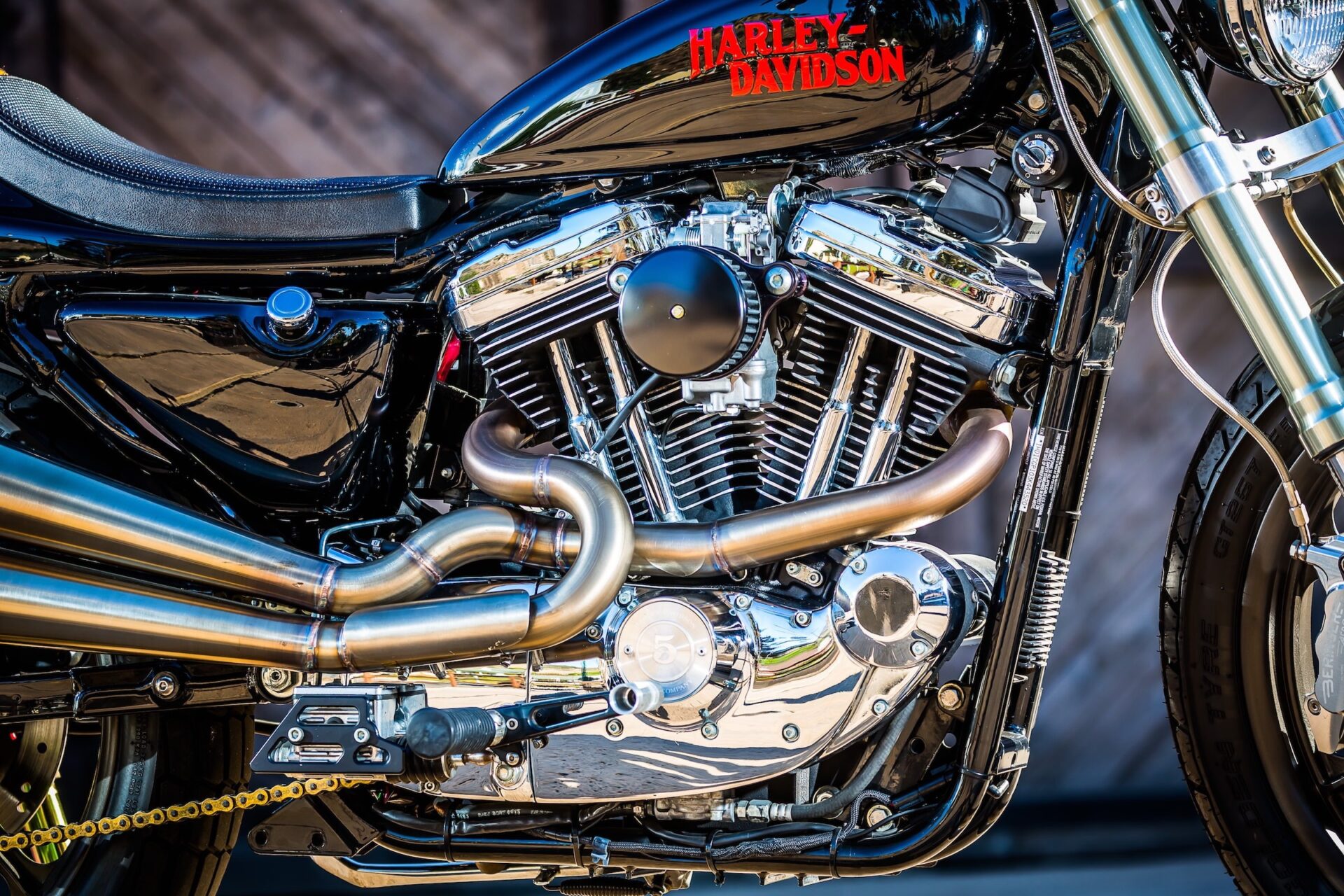 Midnight Express — Harley-Davidson Sportster, наполненный ДНК Street Tracker