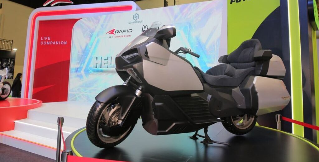 Электрический мотоцикл Felo TooZ обещает сумасшедший запас хода при рекордном дизайне